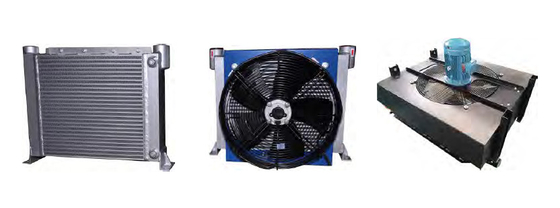 OEM Aluminum Platebar Heat Exchanger Cooler Compressor Heat Exchanger Fan