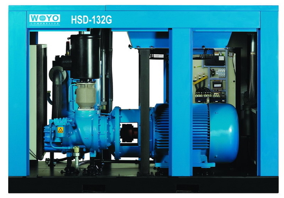 13 Bar Rotary Air Screw Compressor 55kw 6.7-9.4M3/Min Low Speed